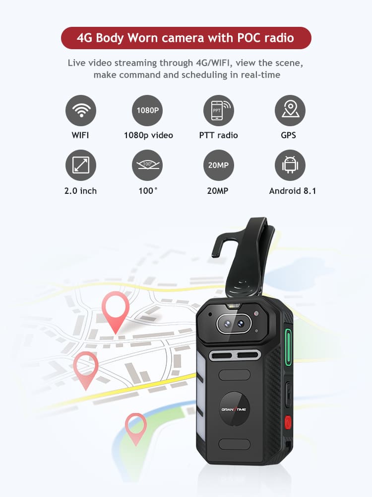 4G poc radio for Bodyguard Service