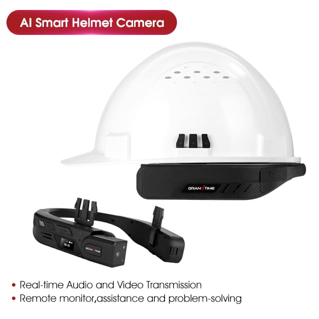 4G split-type wearable camera